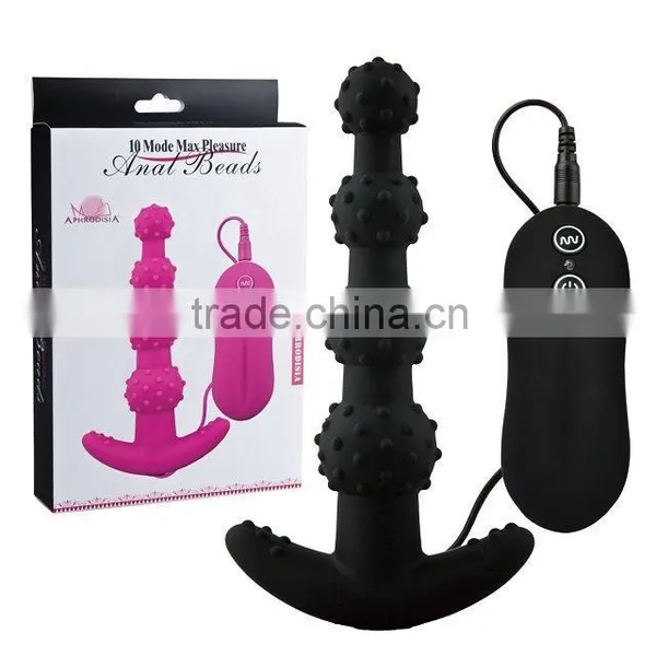 10 Mode Max Pleasure Anal Beads Vibrating Silicone Sex Toys For Adult photo-2