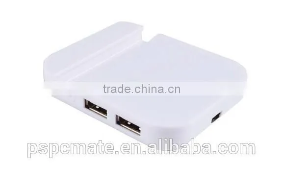 White or Black Phone Holder High Speed 4 Port Usb Hub 2.0,High Speed Usb 2.0 Hub photo-3