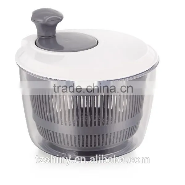 2016 Factory Direct Sale Mini Plastic Salad Spinner With Rotary Handle Salad Helper photo-4