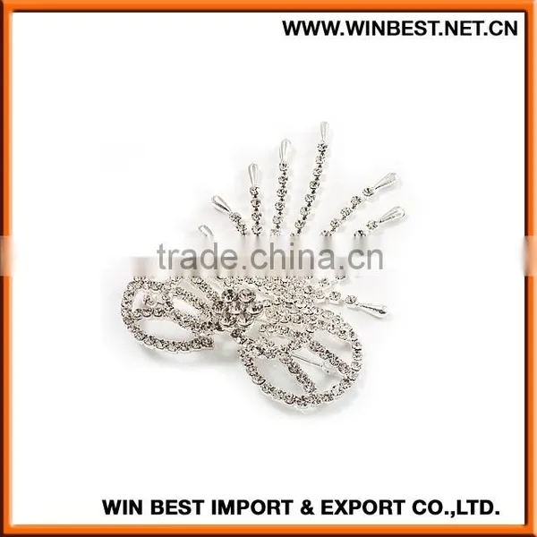 2015 New Design Rhinestone Brooch Wholesale, Latest Fashion Brooch Pin, Brooch Making Supplies photo-5