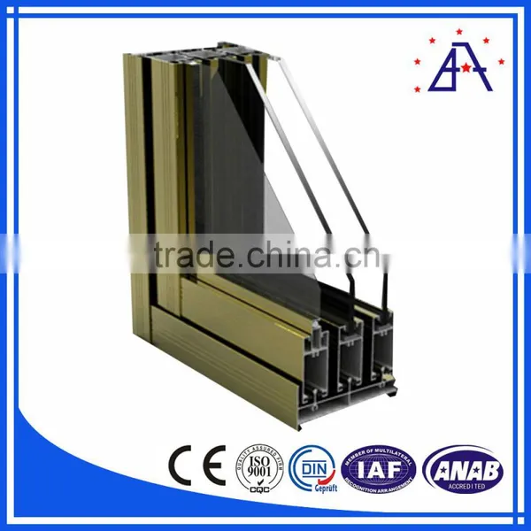 Brilliance High Quality Sliding Glass Window Aluminium Frame photo-4