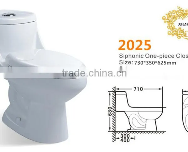 Sanitary Ware Importers ,White Siphonic Floor Mounted ,Chaozhou One Piece Toilet Quality Choice photo-2