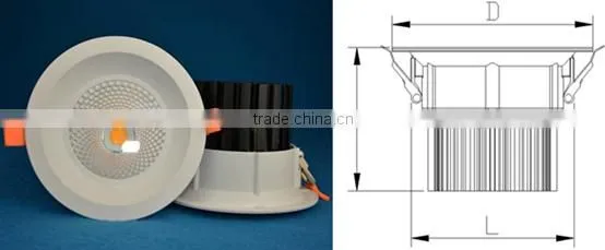 High Quality COB LED Downlight, Spotlight, Ceiling Light photo-6