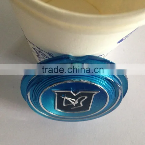 Customized Colorful Chrome Plating Plastic Logo Steering Wheel Emblem for Car photo-6