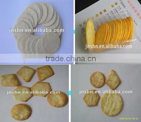 Crispy Rice Cracker Chips Cake Making Machinery photo-6