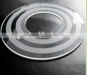 Tempered Lighting Glass With Sandblast Color