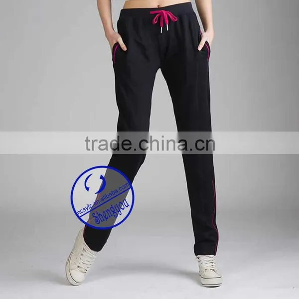 2015 Custom Wholesale Quality Womens Sport Jogger Pants photo-2