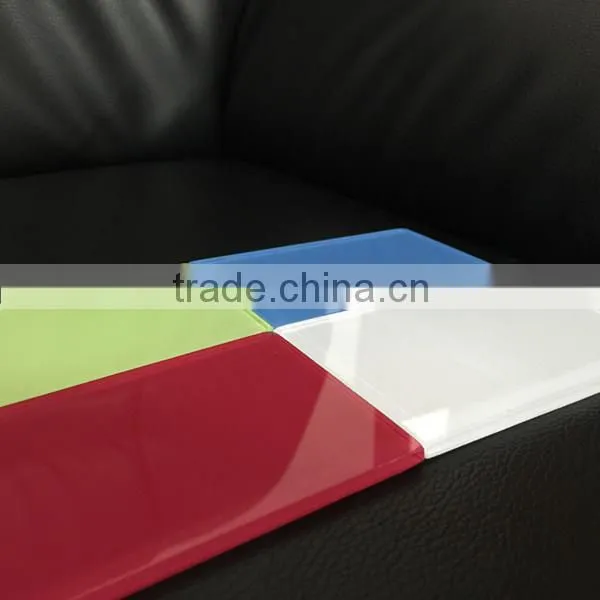 Colorful Silk Screen Printing Glass photo-2