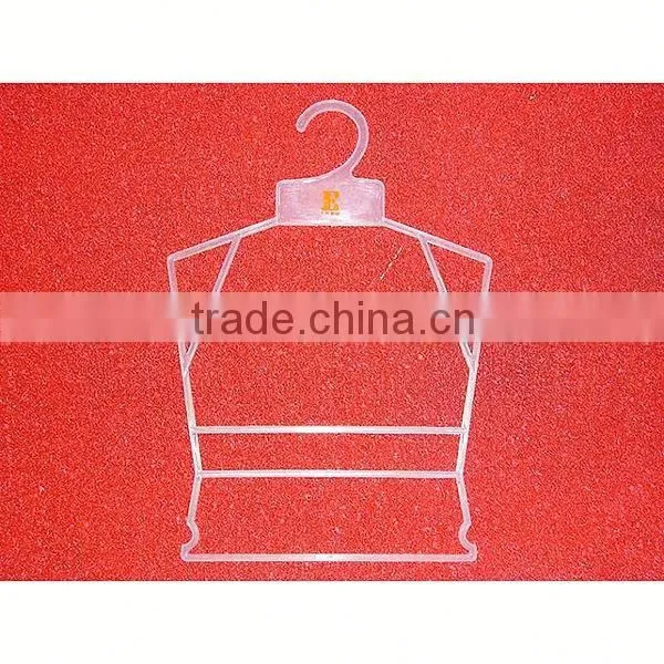 Hot Sale Clothes Display Plastic Hanger photo-3