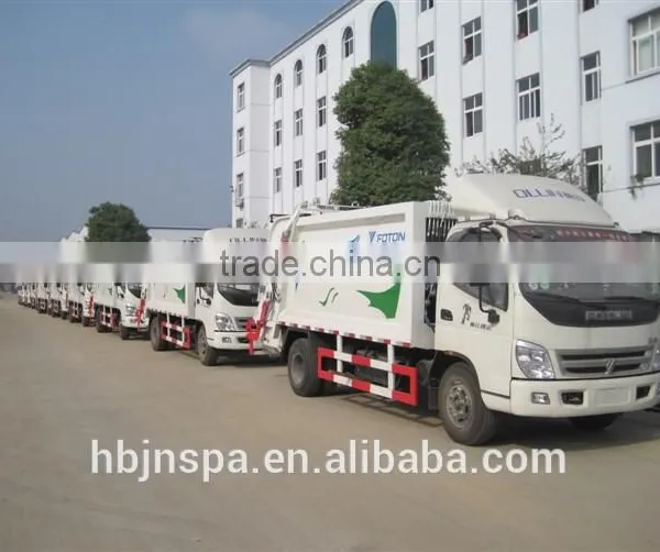 8CBM High-quality Foton Compactor Garbage Truck photo-3