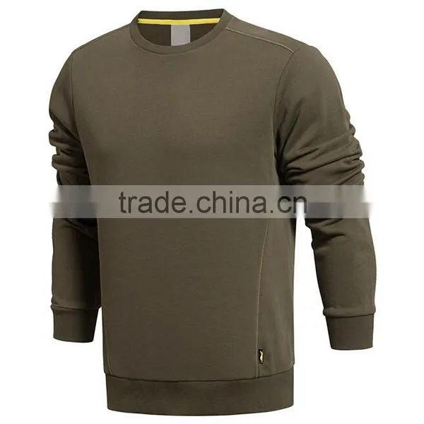 2016 Mens Plain Lightweight Cotton Crew Neck Sweater photo-5