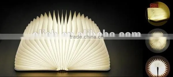 Foldable Woody Book Lamp photo-2