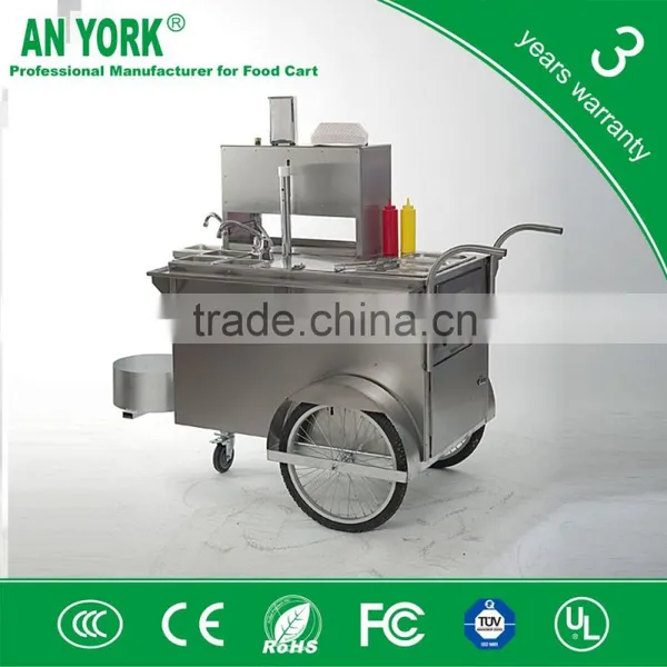 HD-80 Popular Vending Food Cart, Mobile Coffee Shop, Icecream Bar Made by China Famous Professional Baoju Food Trailer Factory