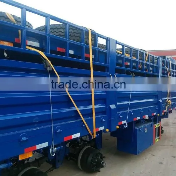 2016 Hot Sale China Factory 20 ft 40 ft 3axle Container Flatbed Semi Trailer for Sale photo-2