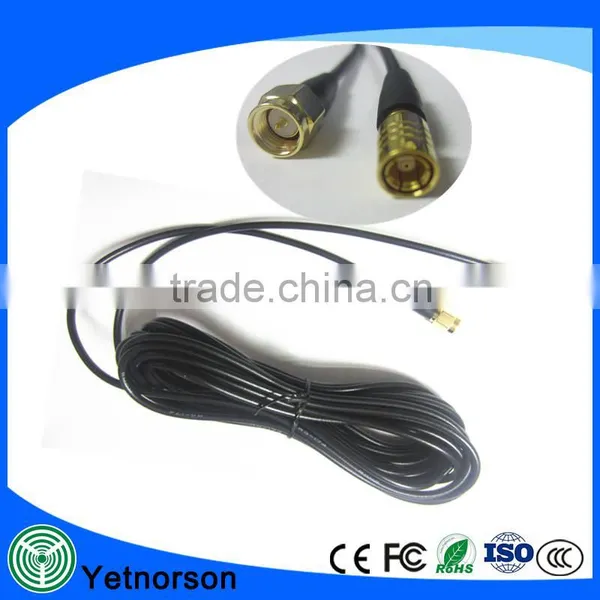 RFJumper Cable Antenna RF Coaxial Cable Assembly With SMA and SMB Connector photo-2