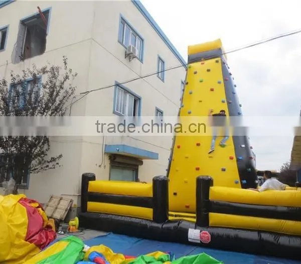 Lanqu inflatable climbing mountain for sale/inflatable sport equipment