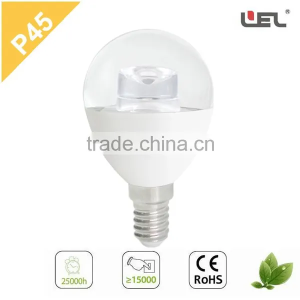 Led Bulb Lamp CE-approved P45 E14 4W Ceramic Bongs Plastic Housing Globe LED Light Bulb Led Light Bulb Speaker photo-3