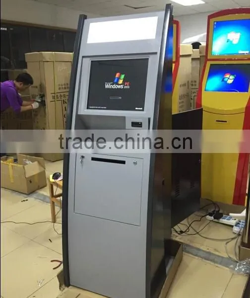 Floor Standing Self Service Touch Screen Kiosk/new Bank Model Self Service With Touchscreen/interactive Kiosk Touch Kiosk photo-2