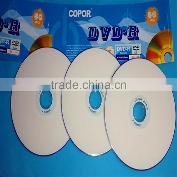 WHITE PRINTABLE 4.7GB DVD+/-R IN SHRINKWRAP PACK photo-2