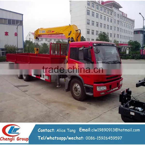 Used Truck Crane for Sale Crane Truck With Bucket