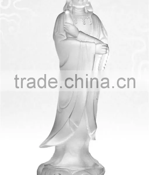 Glory Shine Buddha Transparent Coloured Glaze Blessing Crafts photo-4