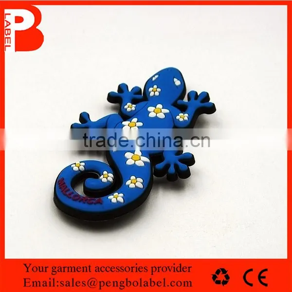 Cute Personalized Embossing 3D PVC Rubber Patches for Kid Toys Gifts photo-3