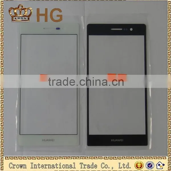 Front Outer Glass Lens For HUAWEI Asend P7 Touch Glass