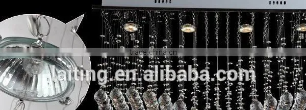 Antique Wrought Iron Chandelier , Crystal Chandelier Pendant Light photo-4