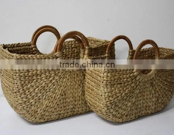 Picnic Bags, Shopping Water Hyacinth Handbags, Beach Bags With New Designs