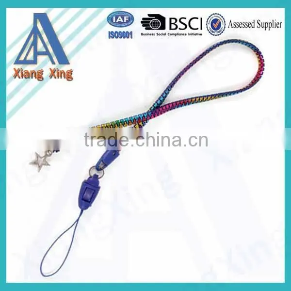 Customized Logo Cheap Plastic Diy Promotional Zipper Lanyard photo-4