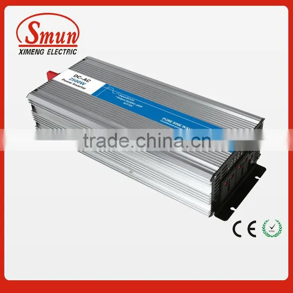 2500W DC/AC Pure Sine Wave Power Inverter With AC Charge 12Vdc- 110vac photo-2