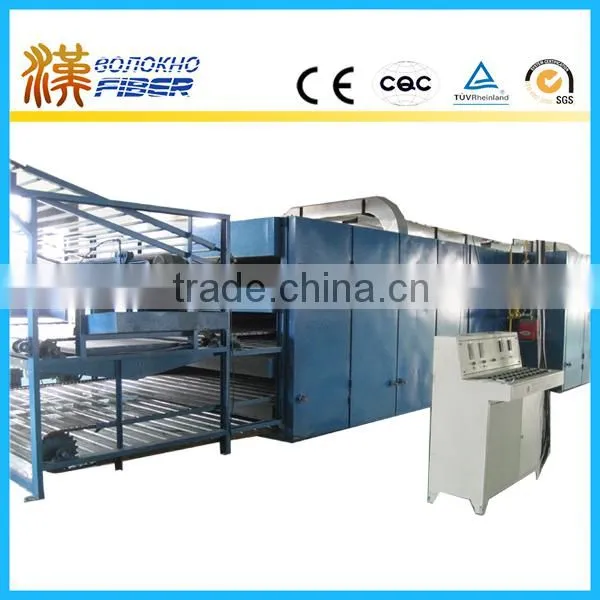 Thermal bonded wadding making machine, thermal bonding machine