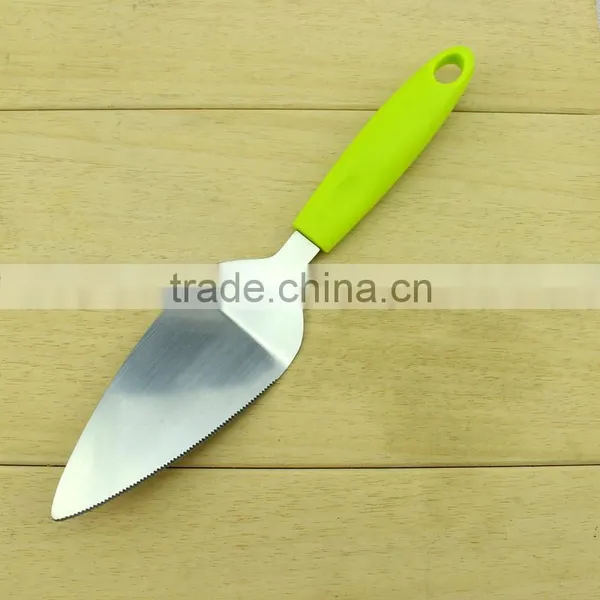 Stainless Steel Pizza Shovel Cheese Knife Cake Shovel With ABS Handle