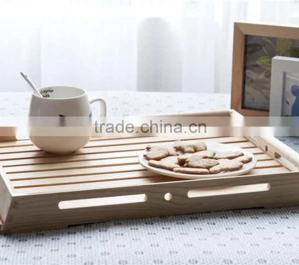 Wood Rectangular Plates for Bread photo-2