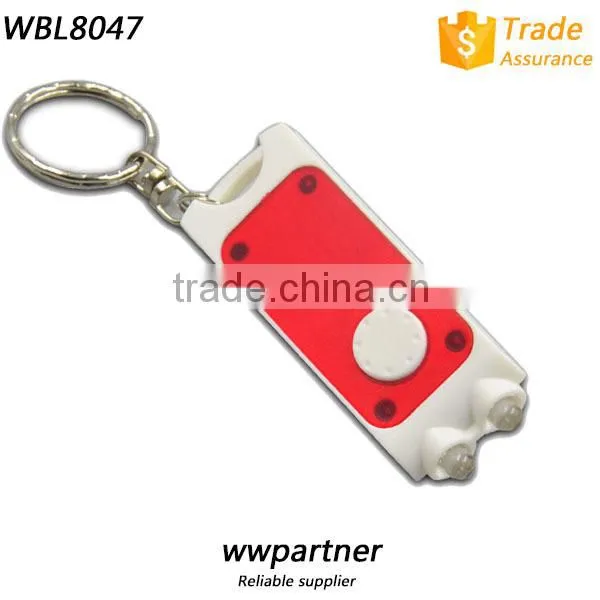 2016 Hot Sale Promotional LED Keyring Plastic photo-6
