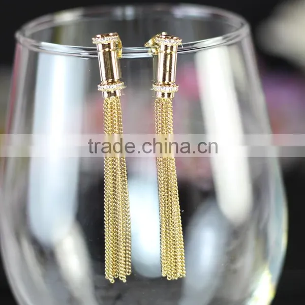 Kingman 2014 Fashionable Tassel Snug Earrings photo-5