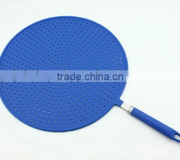 Kitchen Utensils Silicone Colorful Silicone Splatter Screen