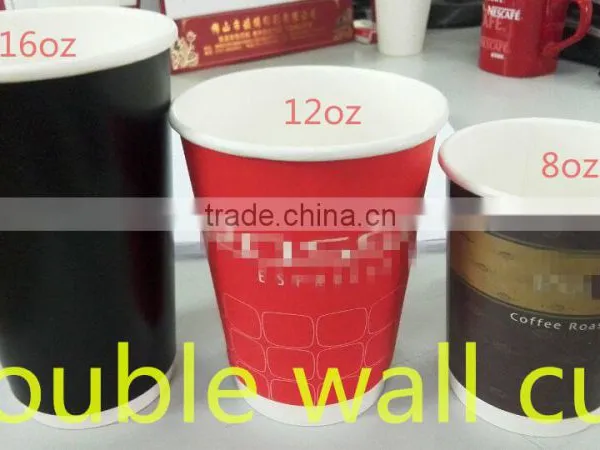 LOGO Printed Paper Cups Single/Double/Ripple Wall for Coffee(8oz/10oz/12oz/16oz) photo-2