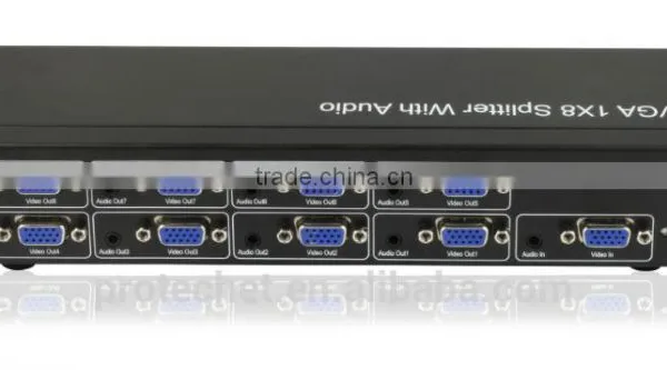 Supports Dolby True HD and DTS HD Master Audio Vga Splitter With 8 Output photo-3