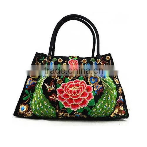 National Style Embroidery Bag Woman Hand Bag photo-3
