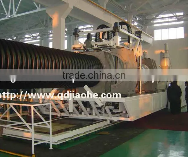 HDPE Double Wall Corrugated Pipe Production Line