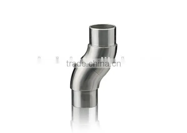 Stainless Steel Acute Vertical Corner 90 Degree Elbow For Split Tube 42.4mm photo-5