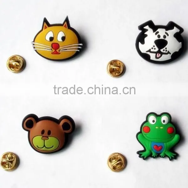 Custom Antique Rubber Brooch For Hand in Hand Public Benefit Activities photo-2