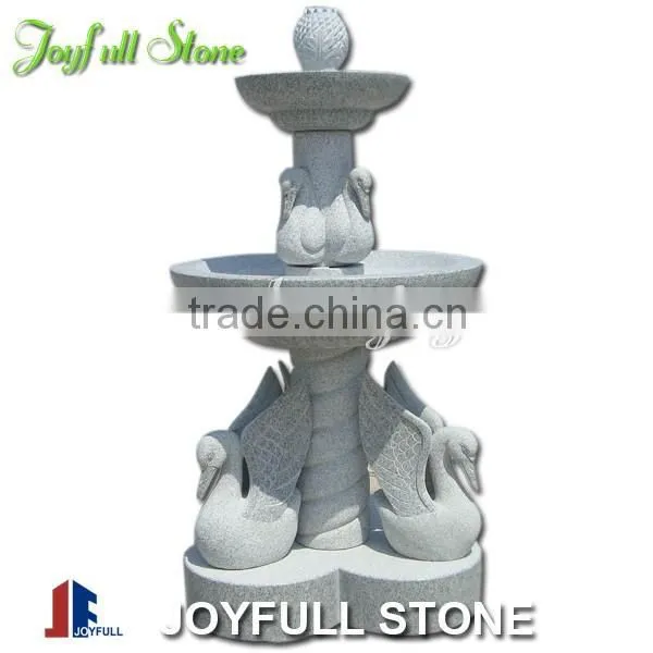 Yellow Granite Garden Stone Fountain, Outdoor Fountains photo-2