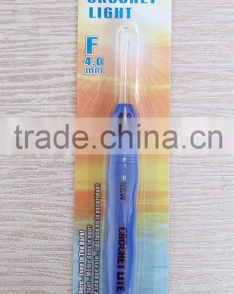 Crochet Lite Crochet Hooks, Size F/4.0mm,Blue