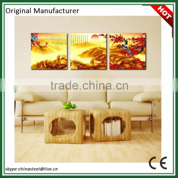 MDF Board PVC Layer Interior Decoration Frameless Painting photo-6