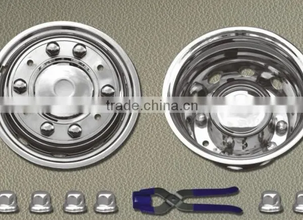 ACTROS STAINLESS STEEL WHEEL COVER