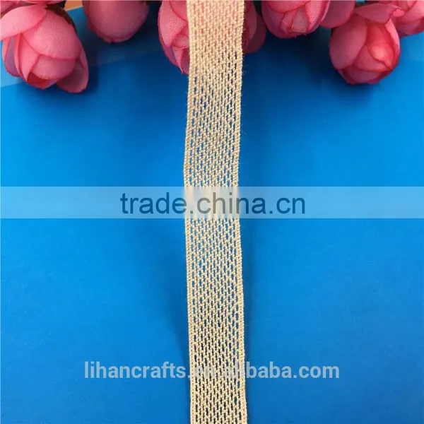 Wholesale High Quality H0773T Lace Ribbon,Crocheted Lace,100% Cotton Lace photo-2