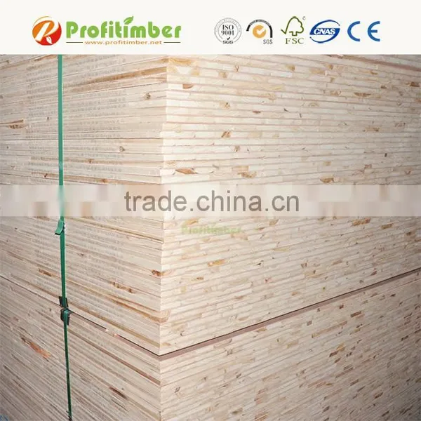 12mm 15mm 18mm 25mm Poplar Core Natural Wood Veneered Blockboard Block Board photo-4