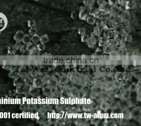 High Qulity Made In Taiwan Face Tightenning Aluminium Potassium Sulphate